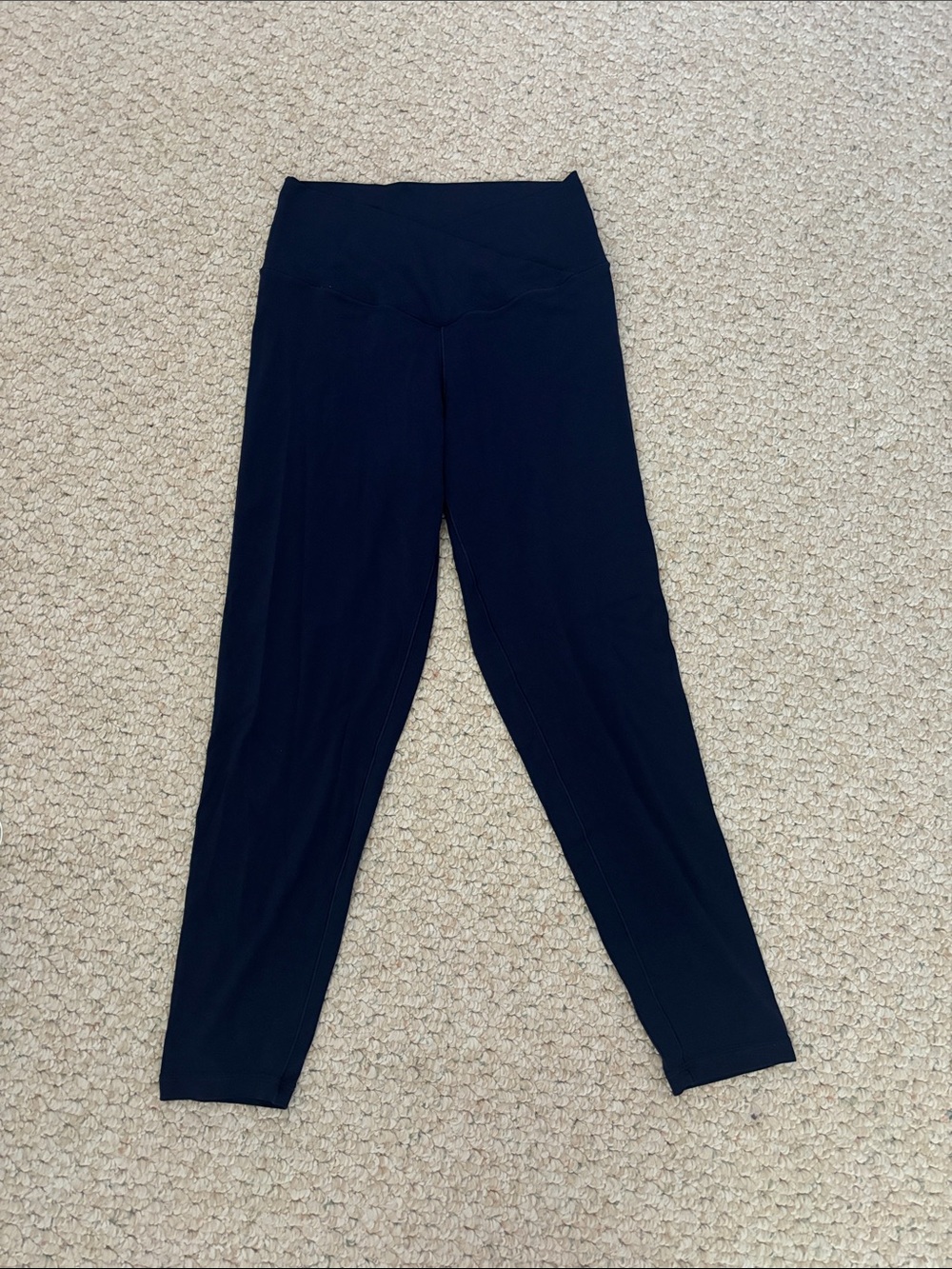 Navy aerie crossover leggings
